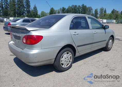 2003 Toyota Corolla Ce из США, поврежденный, VIN 1NXBR32E43Z031768